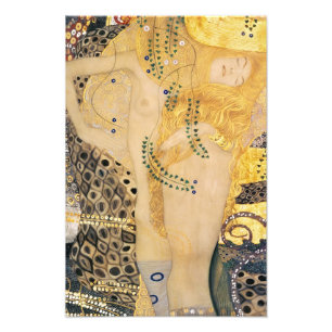 Impression Photo Gustav Klimt - Serpents d'eau I