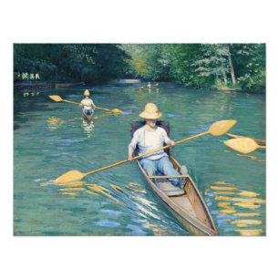 Impression Photo Gustave Caillebotte - Esquifs sur l'Yerres
