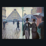Impression Photo Gustave Caillebotte - Paris Street ; Rainy Day<br><div class="desc">Paris Street ; Rainy Day / Rue de Paris,  temps de pluie - Gustave Caillebotte en 1877</div>
