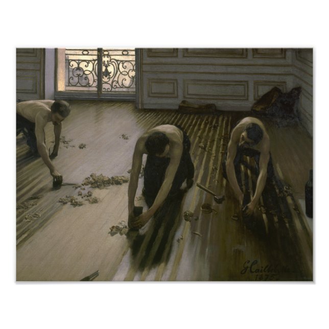 Impression Photo Gustave Caillebotte - Planeurs (Devant)