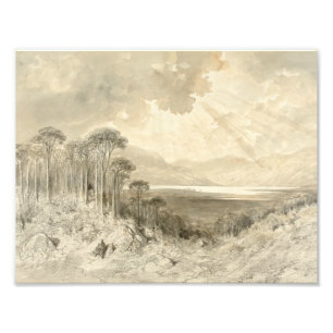 Impression Photo Gustave Dore - Paysage écossais