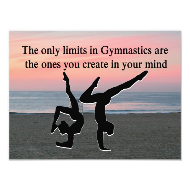 IMPRESSION PHOTO GYMNAST INSPIRATIF (Devant)