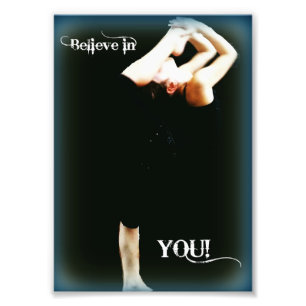 Impression Photo Gymnastique rythmique art Croyez en vous 5x7