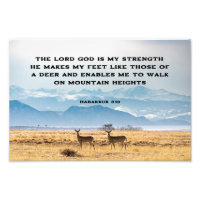 Habakkuk 3:19 L'Éternel Dieu est ma Bible FORTE