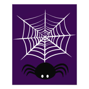 Impression Photo Halloween Spider Web