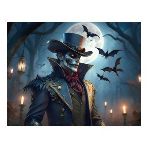 Impression Photo Halloween Steampunk Southern Gentleman Zombie