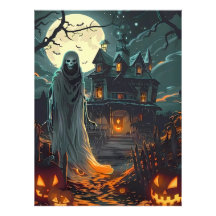 Hantise au Clair de Lune – Fantôme du Manoir Hanté
