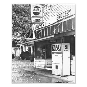 Impression Photo Happy's Grocery Store, Ottawa, Kansas 1970