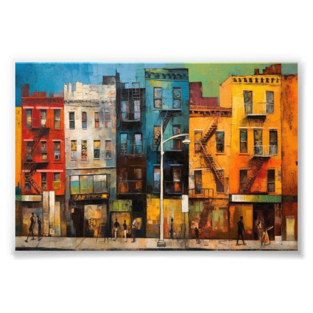 Impression Photo Harlem, New York, Art Cadre (Devant)
