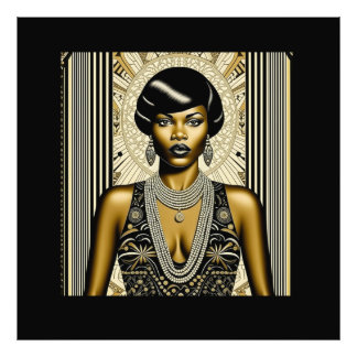 Impression Photo Harlem Renaissance années 1920-1930 Art Déco-Ambro