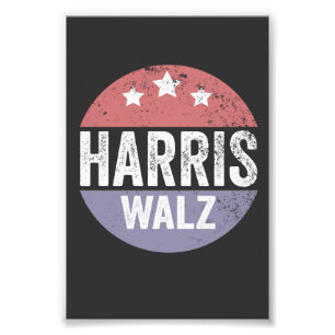 Impression Photo Harris Walz 2024 Election Kamala Tim Waltz America