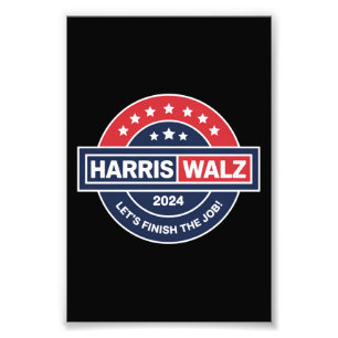 Impression Photo Harris Walz 24 Kamala Harris Madame Présidente 202