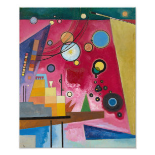 Impression Photo Heavy Red Kandinsky