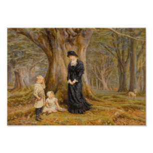Impression Photo Helen Allingham Vintage La Dame du Manoir