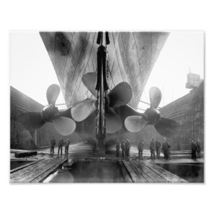 Impression Photo hélices du Titanic