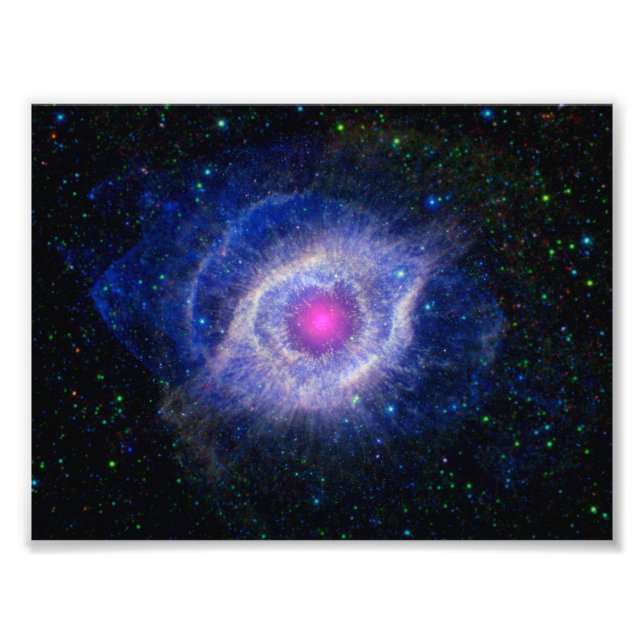 Impression Photo Helix Nebula NASA Purple (Devant)