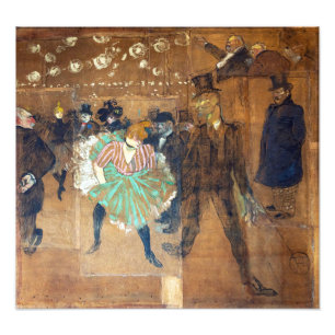 Impression Photo Henri de Toulouse-Lautrec - Danse au Rouge