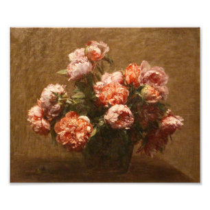 Impression Photo Henri Fantin-Latour Vase des pivoines Imprimer