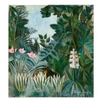 Henri Rousseau - La jungle équatoriale