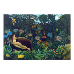 Impression Photo Henri Rousseau - Le Rêve / The Dream