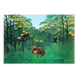 Impression Photo Henri Rousseau Les Tropiques