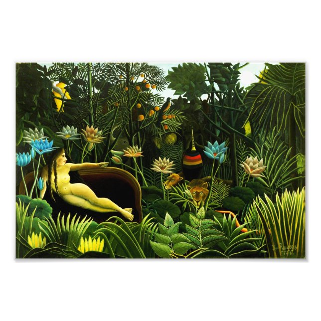 Impression Photo Henri Rousseau L'Impression du rêve (Devant)