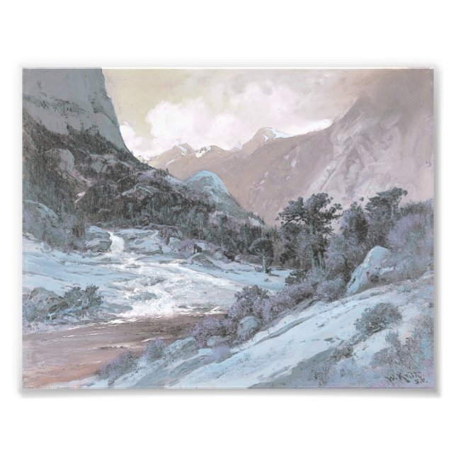 Impression Photo Hetch_Hetchy_Side_Canyon, par William_Keith (mod) (Devant)