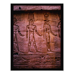 Impression Photo Hiéroglyphes égyptiens