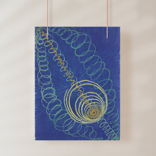 Impression Photo Hilma Af Klint, Chaos Primordial No16 Art Abstrait