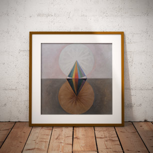 Impression Photo Hilma Af Klint, Le Swan No.12, Art Abstrait