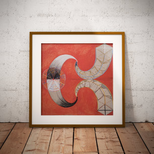 Impression Photo Hilma Af Klint, Le Swan No.9, Art Abstrait