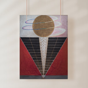 Impression Photo Hilma Af Klint, Retable n° 2, Art Abstrait