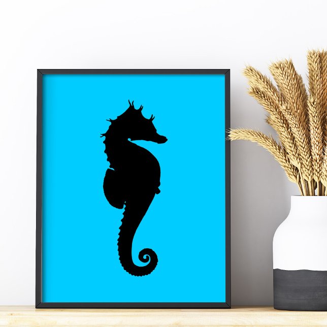 Impression Photo Hippocampe Aquatique (Aquatic Sea Horse Photo Print)