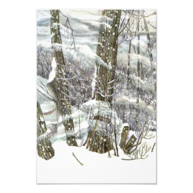 Impression Photo Hiver (Devant)