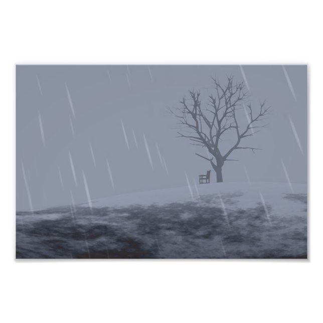 Impression photo hiver (Devant)