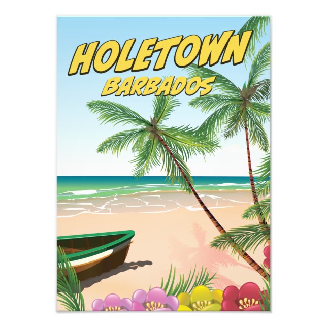 Impression Photo Holetown Barbade (Devant)