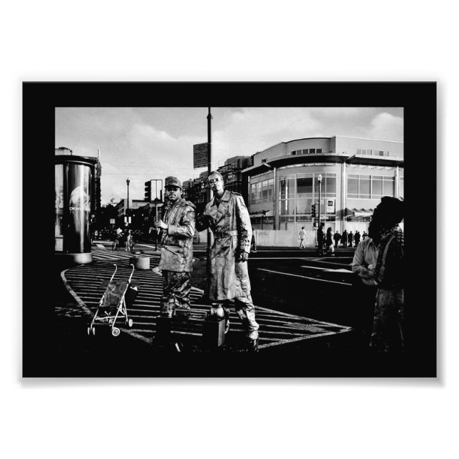Impression Photo Homme robotique (Devant)