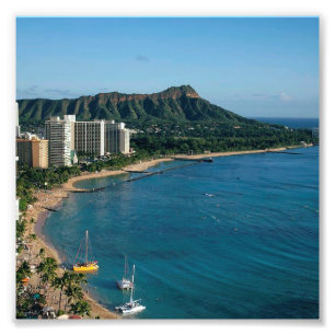 Impression Photo Honolulu Hawaï