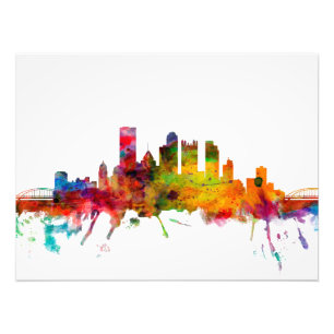 Impression Photo Horizon de Pittsburgh Pennsylvanie