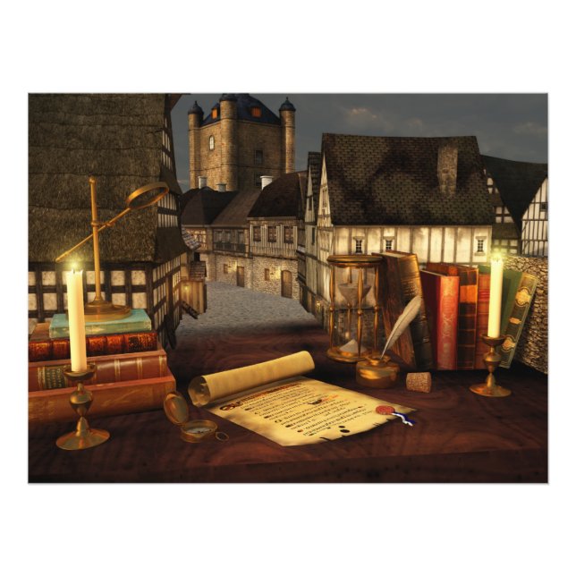 Impression photo Horizons anciens (Devant)