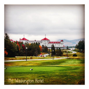 Impression Photo Hôtel Mt. Washington en automne