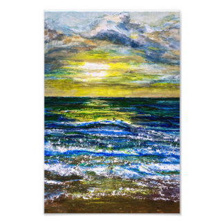 Impression photo - Humeurs de coucher de soleil au