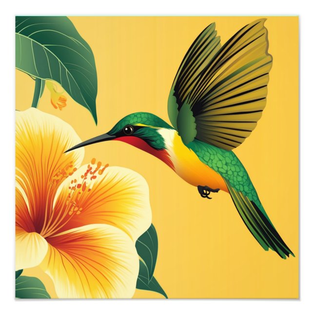 IMPRESSION PHOTO HUMMINGBIRD N° 1 (Devant)