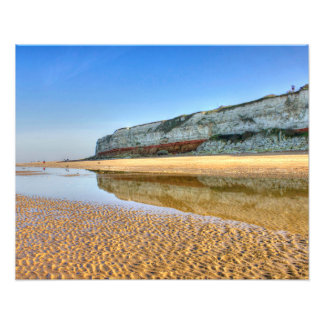 Impression Photo Hunstanton Cliffs Reflected at Low Tide, Norfolk