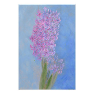 Impression Photo Hyacinth bleu Lilac