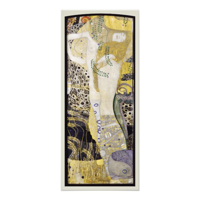 Impression Photo Hydra (alias Serpents d'eau I) de Gustav Klimt (Devant)