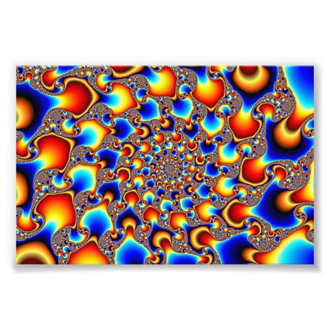 Impression Photo Hypn0sis - Art fractal (Devant)