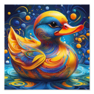 Impression Photo IA caoutchouc Duck