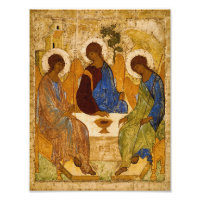 Icône de la Sainte Trinité d'Andrei Roublev religi