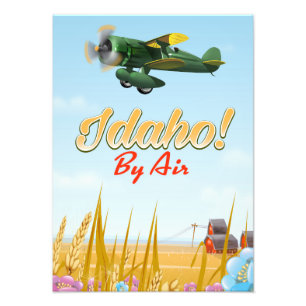 Impression Photo Idaho ! Par avion